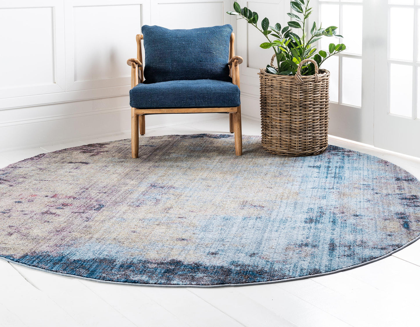 Deon - Blue-Grey Rug
