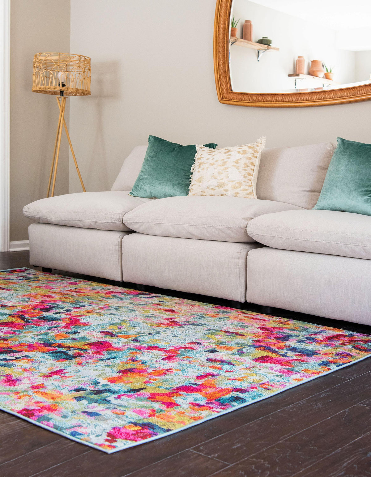 Cortez - Art Deco Multicolor Rug