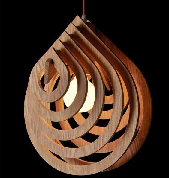 Indre - Art-Deco Modern Teardrop Pendant Light