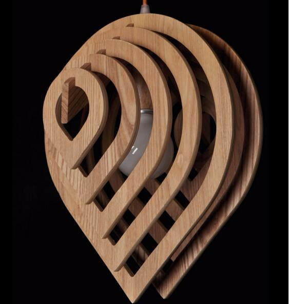 Indre - Art-Deco Modern Teardrop Pendant Light