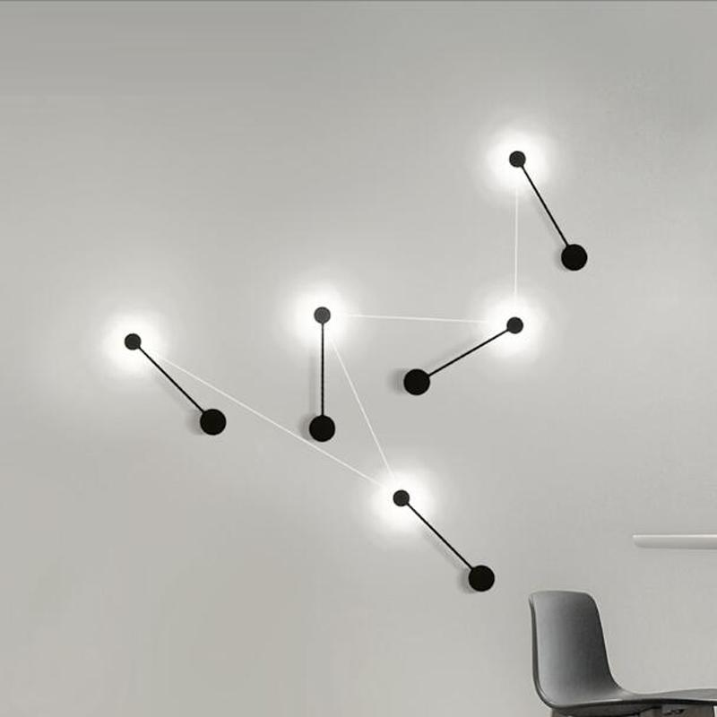 Cyrus - Minimalist Round Art-Deco LED Wall Lamp