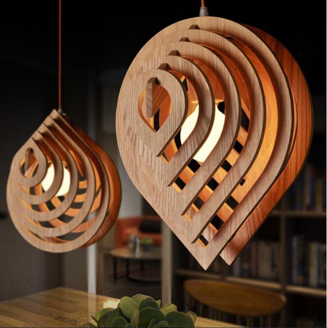 Indre - Art-Deco Modern Teardrop Pendant Light